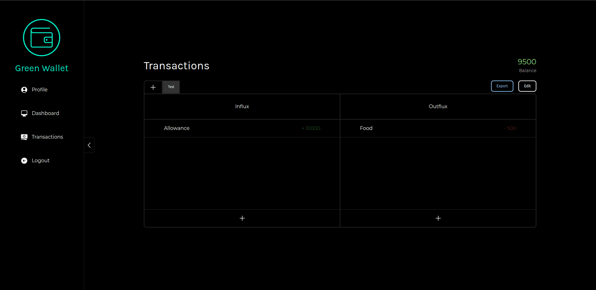 GreenWallet